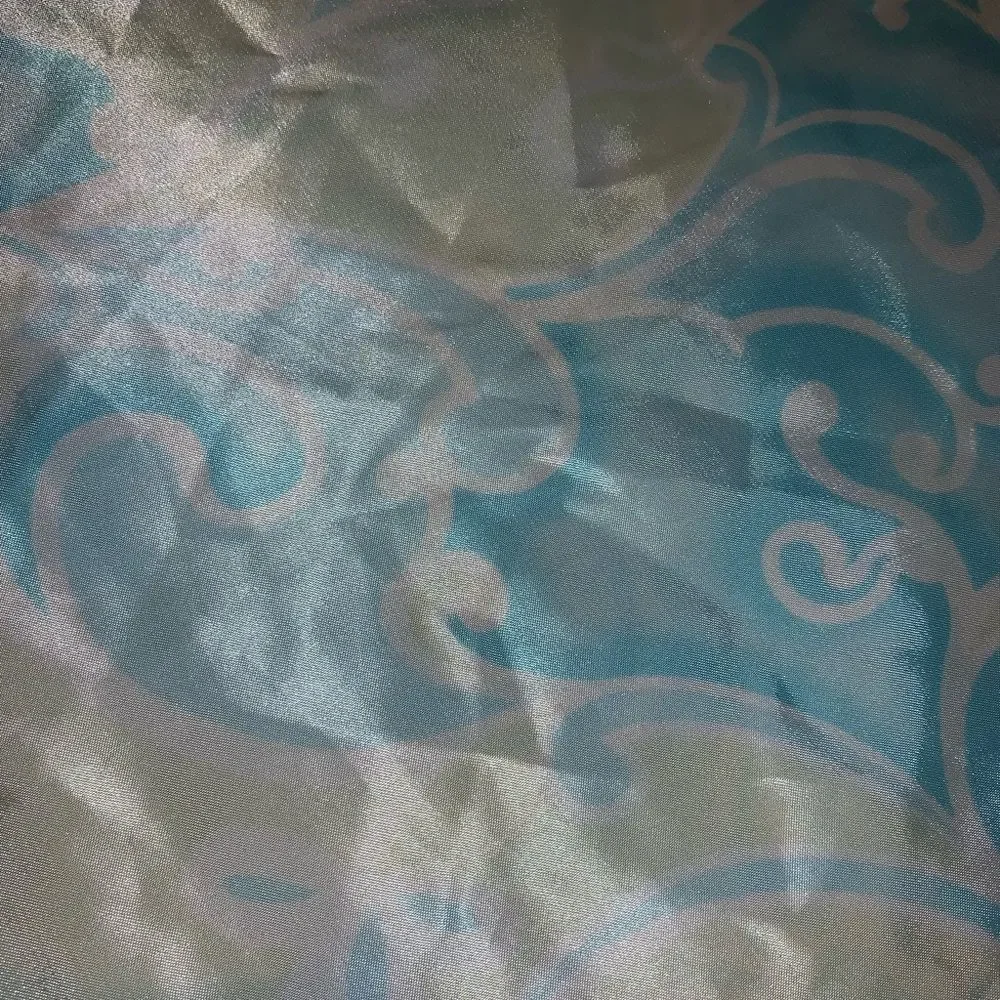 Vintage y2k sateen swirl slip dress - Picture 4 of 4